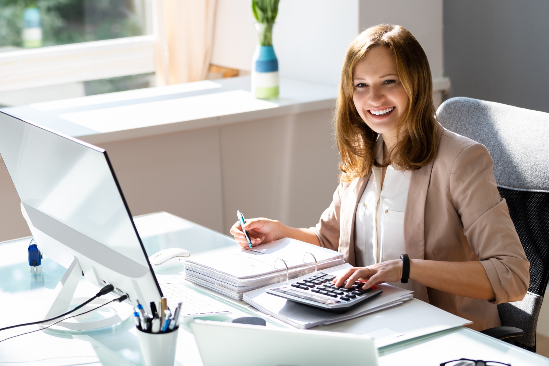 Verwaltungsassistent*in (Lehrberuf) / (c) Andrey Popov - stock.adobe.com
